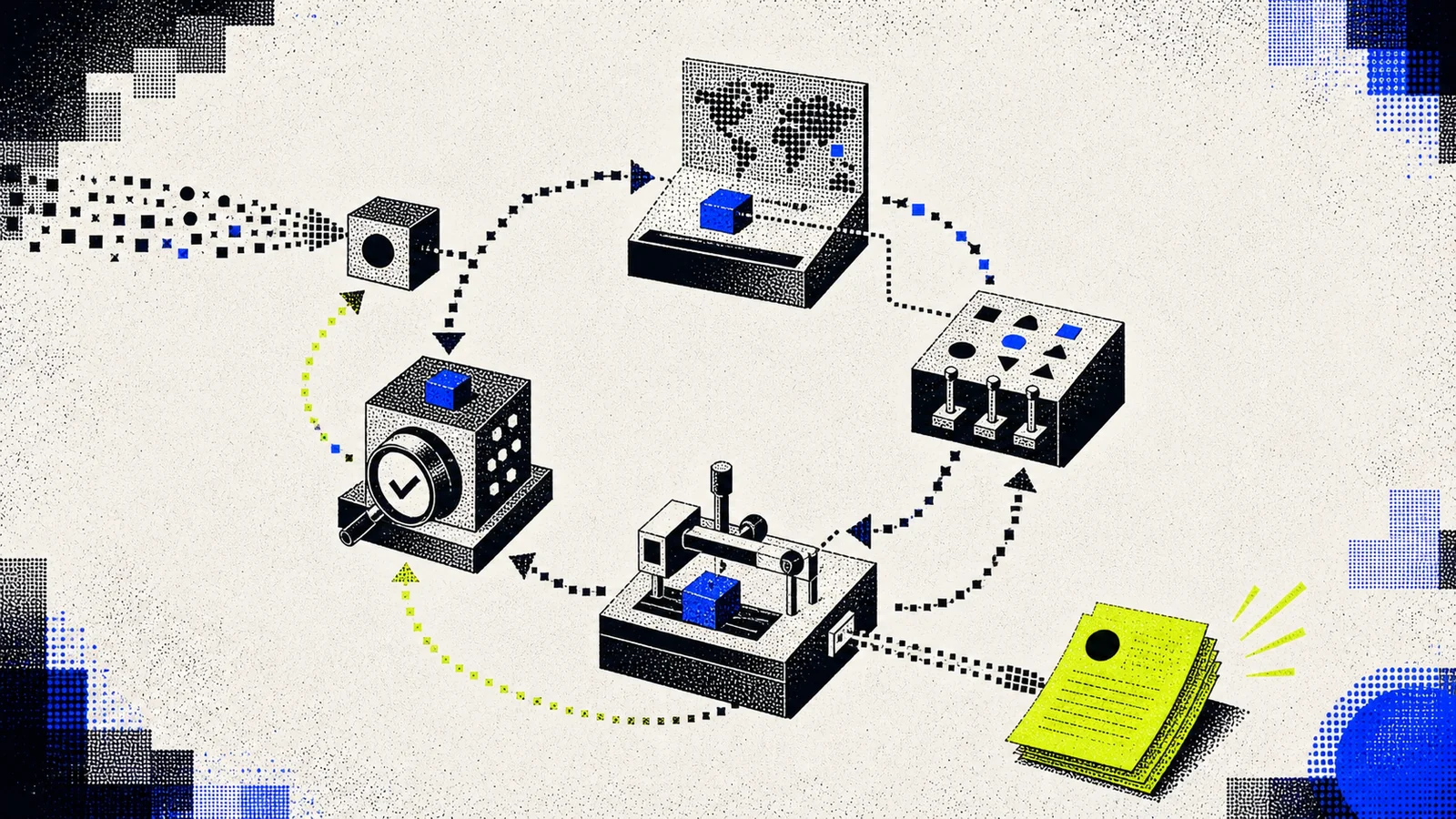 Editorial illustration for Agentic SEO: the operator playbook for autonomous search
