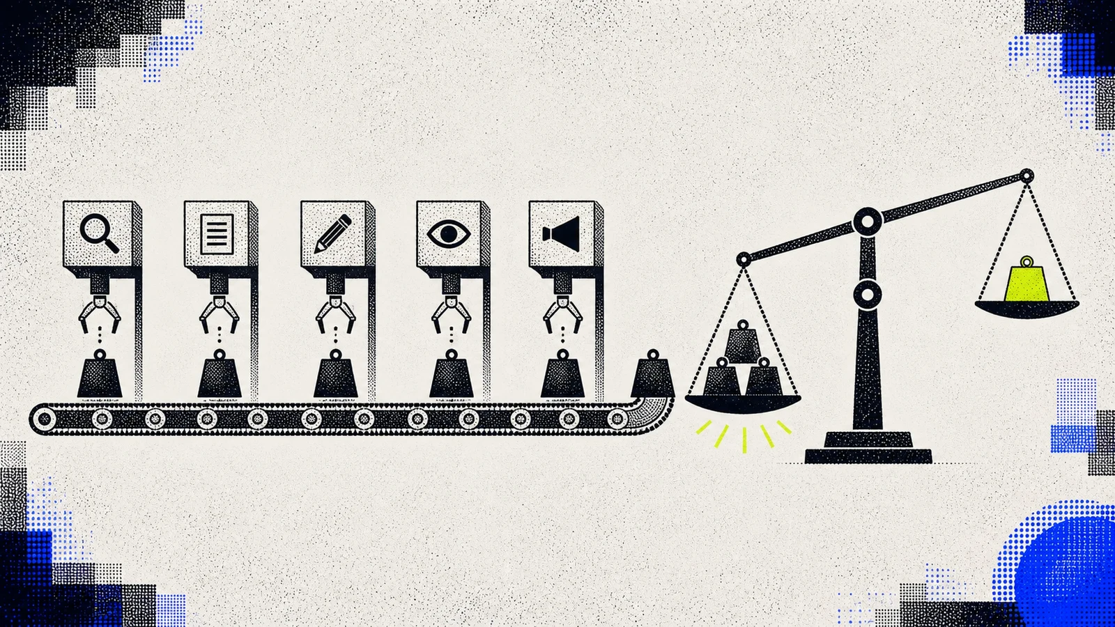 Editorial illustration for The cost economics of agentic SEO at $40 per ranked post.