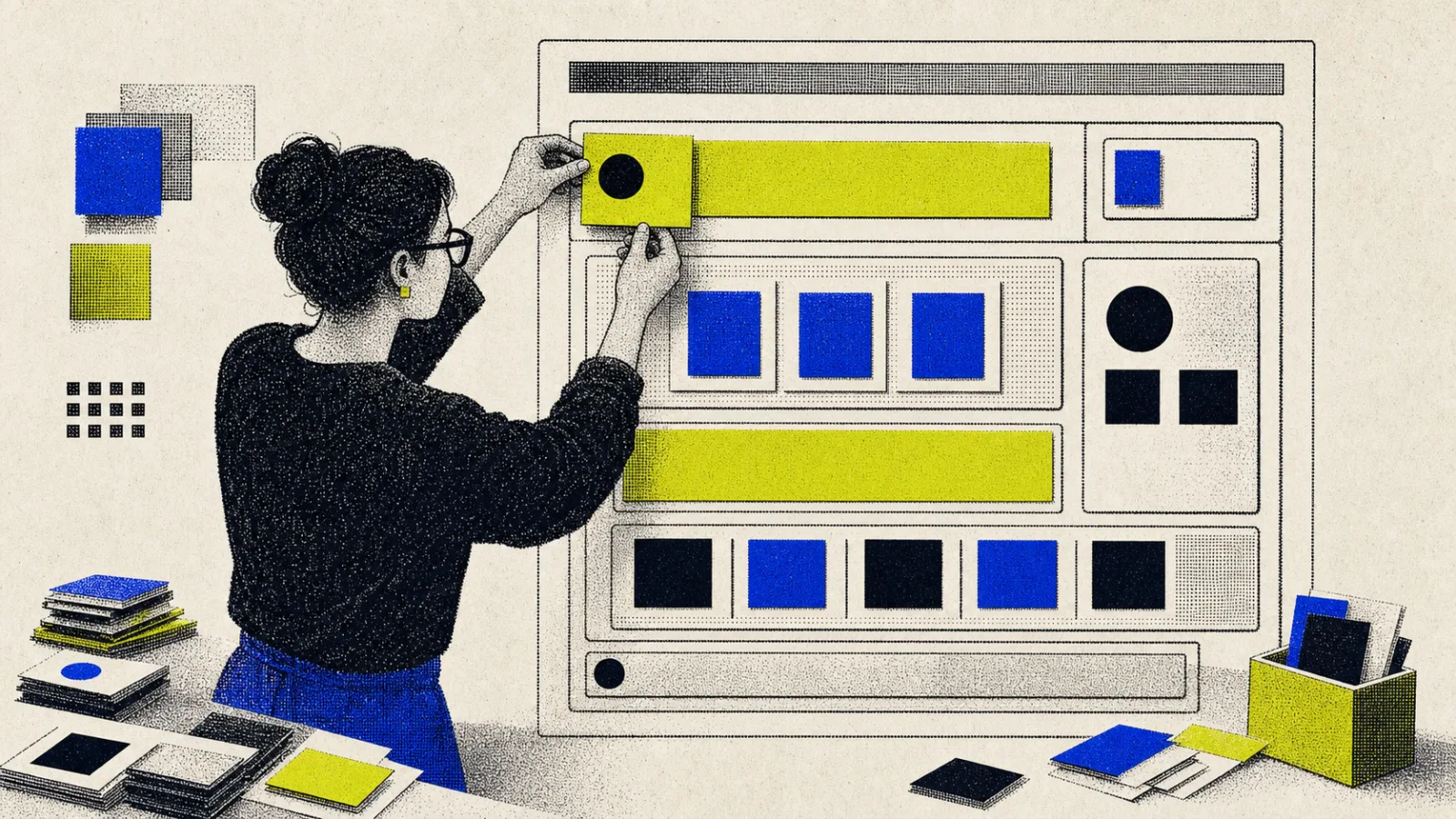 Editorial illustration for Semantic HTML for SEO: make the document legible