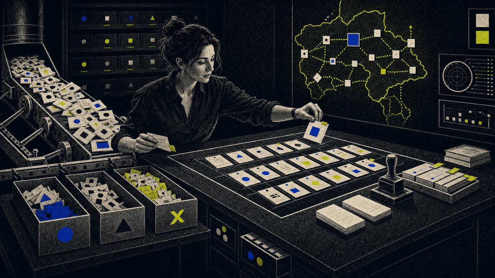 Editorial illustration for XML sitemaps for SEO: publish an inventory contract